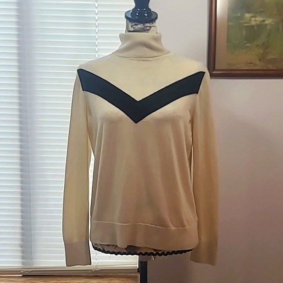 Banana Republic 100% murano wool turtle 🐢 neck sweater - Picture 1 of 10